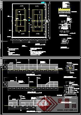 网球场施工图