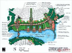 某居住区垂钓码头园林景观规划设计全套图纸