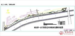 城东桥—京江桥段运河绿地绿化灌溉布置图