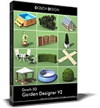 花园园林设计3DS带贴图模型