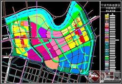 宁波科技园规划总平面图