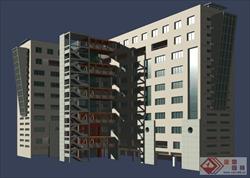 大楼建筑3D模型