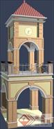 钟楼3D模型