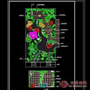 某小区屋顶花园平面图