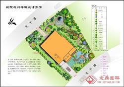别墅花园环境设计方案平面图