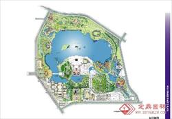 大唐芙蓉园景观设计总平面图