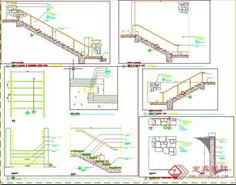 阶梯细节施工详图