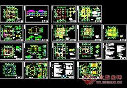 别墅全套建筑结构施工图