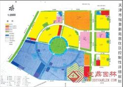 天津奥林匹克花园规划效果图