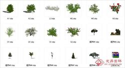 SU(草图大师)2D植物组件