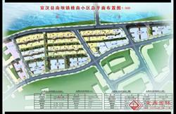 宣汉县南坝镇桥南小区规划设计